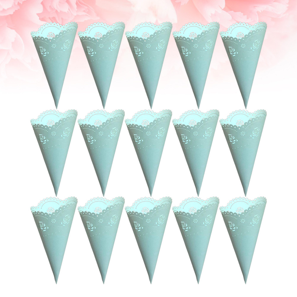 Papercraft Supply Confetti - 20 Conos de Papel para Confeti,