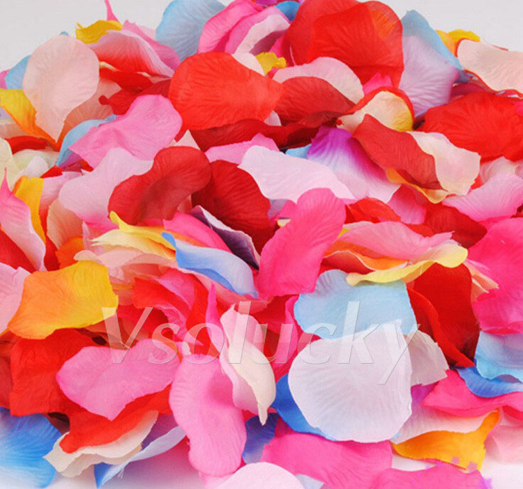 100 unids/pack pétalos de rosa - Supply Wedding Venue reseña y precio