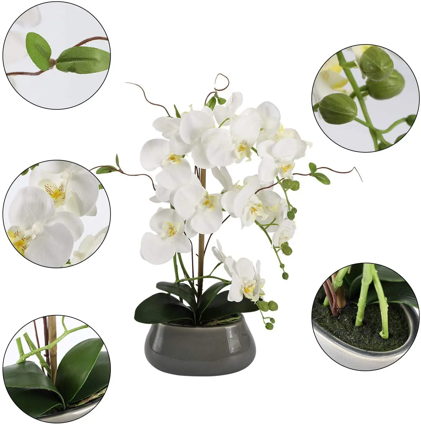 Centros de mesa de flores de o - Flower Girl Basket reseña y precio