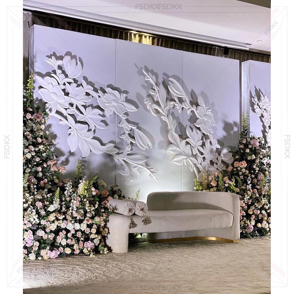 Arco de Boda Blanco con Fondo  - Supplier Wedding reseña y precio