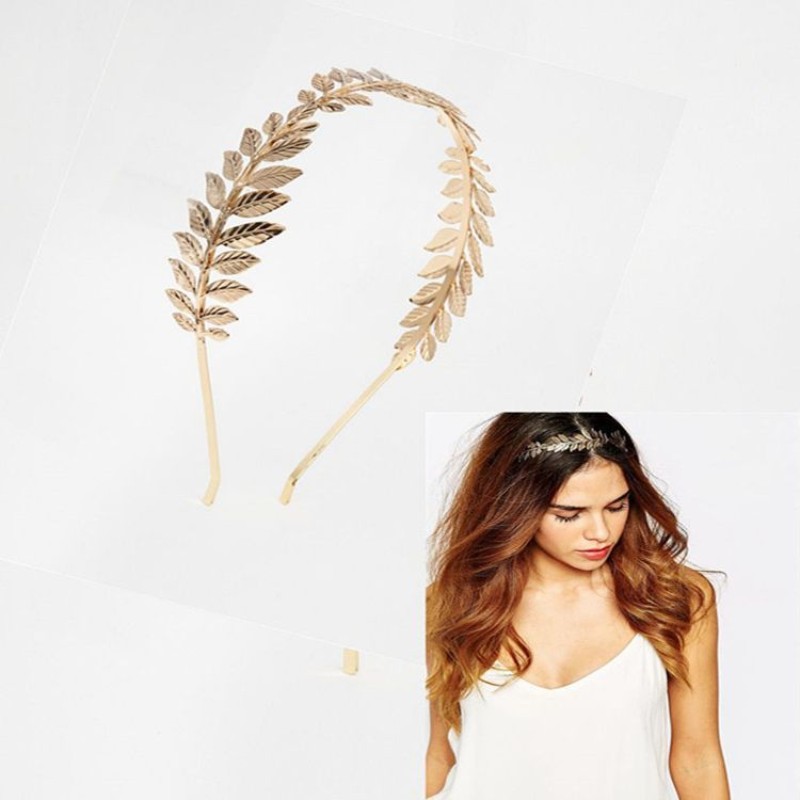 Diadema barroca de hoja de Met - Wedding Supply Store reseña y precio