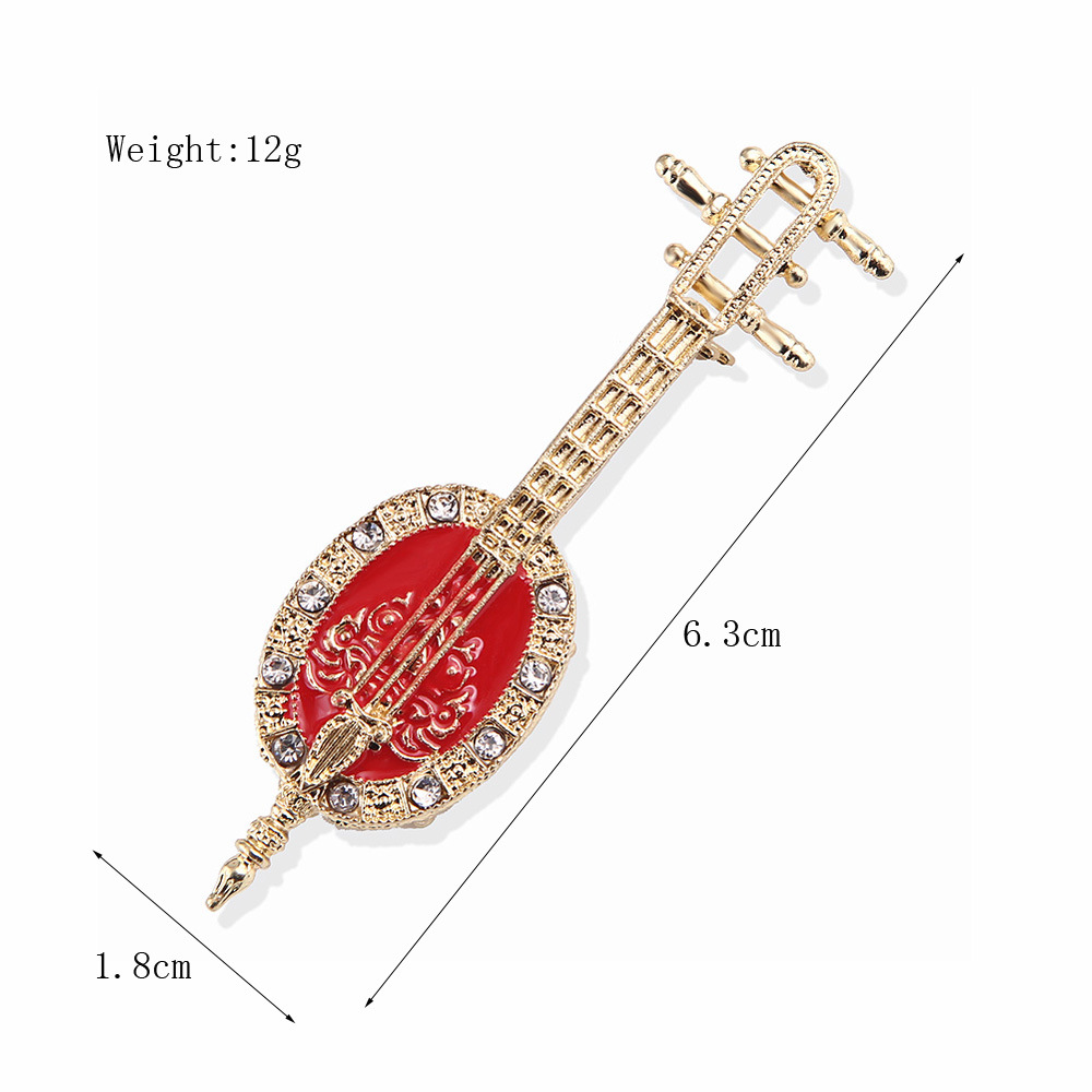Broches de esmalte rojo de Lut - Suit Supply Wedding Party reseña y precio
