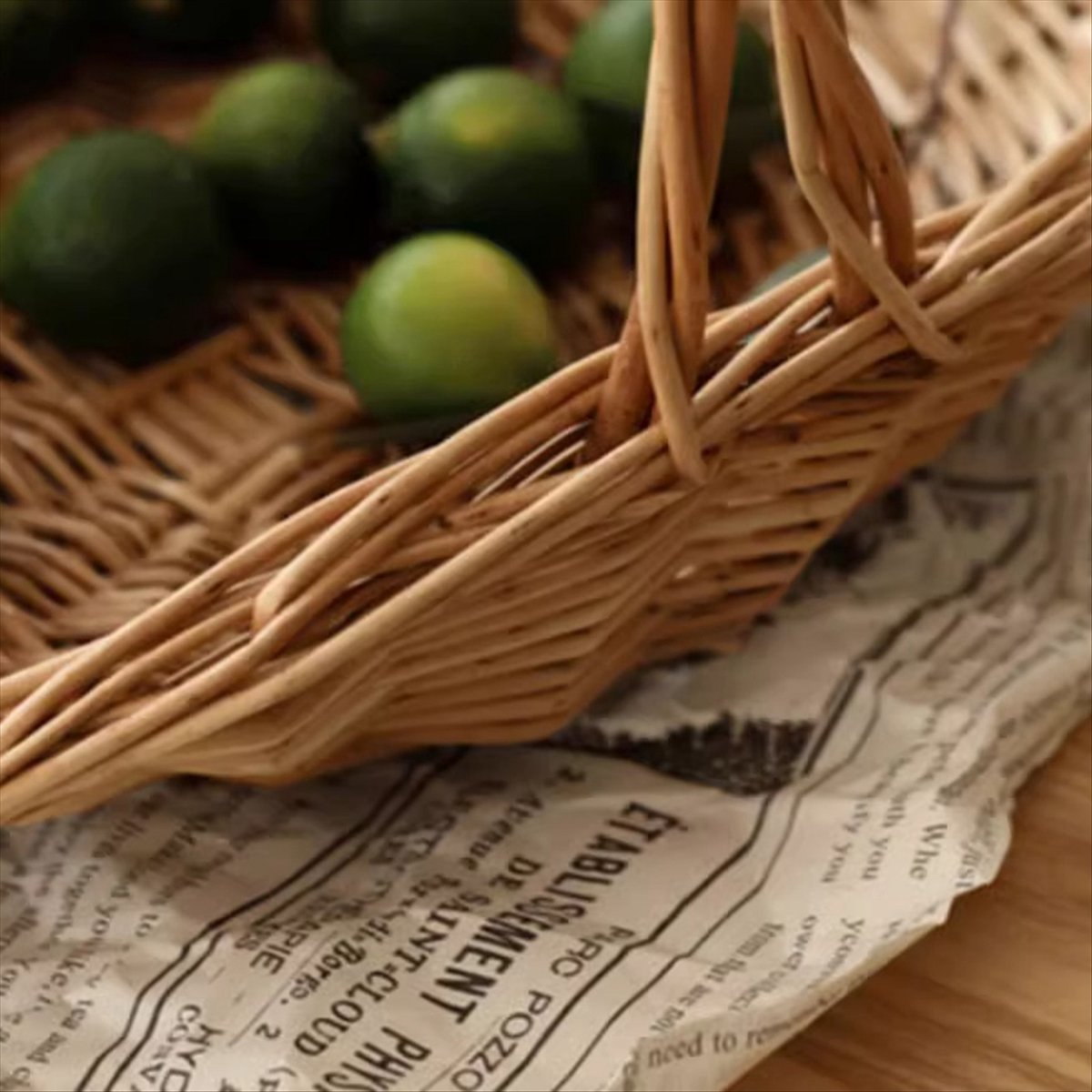 Cesta de picnic ABST, cesta de - Flower Girl Basket reseña y precio