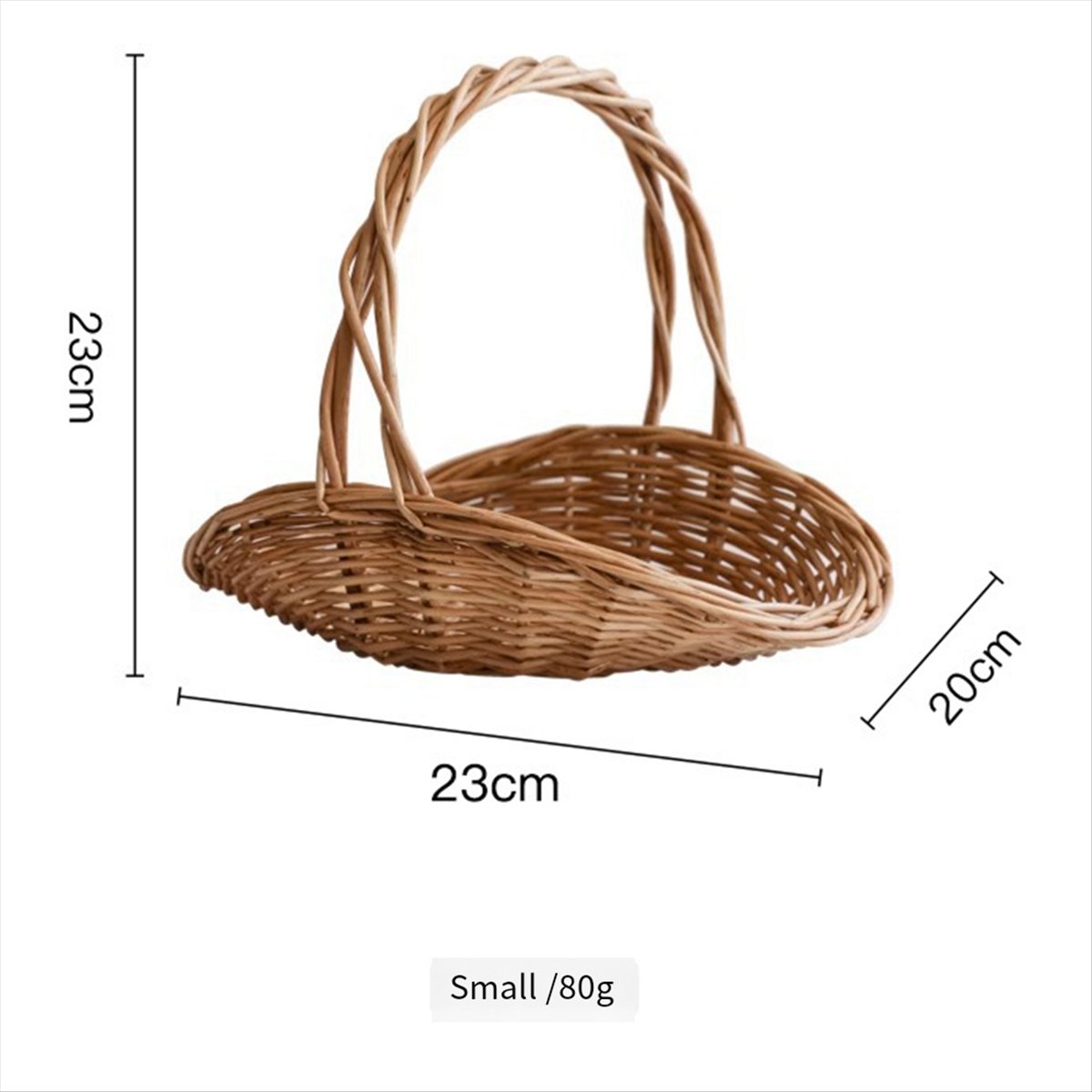 Cesta de picnic ABST, cesta de - Flower Girl Basket reseña y precio