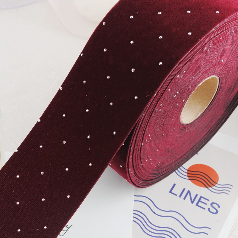 Cinta de terciopelo con diaman - Supplier Wedding reseña y precio